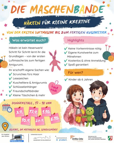 Plakat Maschenbande